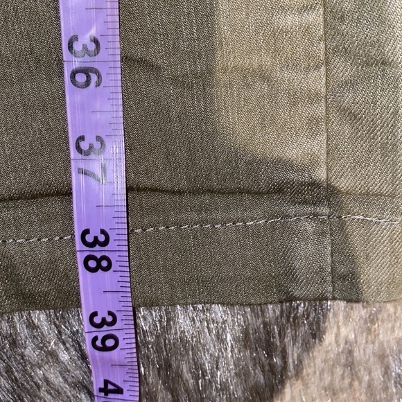 Second  Yoga Olive green straight legs stretchy jeans Sz 28 - Picture 10 of 16